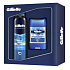 Gillette Cool Wave Clear gel antiperspirant 70 ml + antiperspirant dezodorant sprej 150 ml, kozmetická sada pre mužov