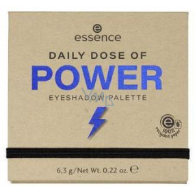 Essence Daily Dose of Power paletka očných tieňov 1 kus