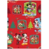 Ditipo Darčekový baliaci papier 70 x 200 cm Vianočný Disney Mickey, Minnie červený