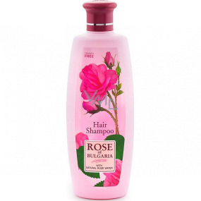 Rose of Bulgaria Šampón s ružovou vodou pre všetky typy vlasov 330 ml