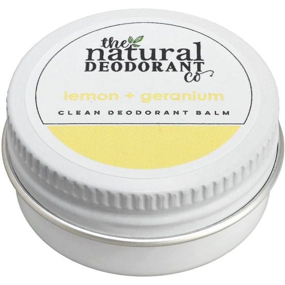 The Natural Deodorant Co. Clean Deodorant Balzam Citrón + Geránium Balzam Deodorant 10 g