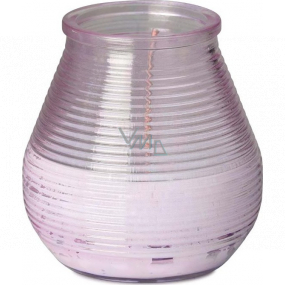 Bolsius True Citronella repelentná sviečka v ružovom skle 91 x 94 mm 1 kus
