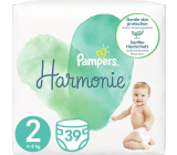 Pampers Harmonie veľkosť 2, 4 - 8 kg plienkové nohavičky 39 ks