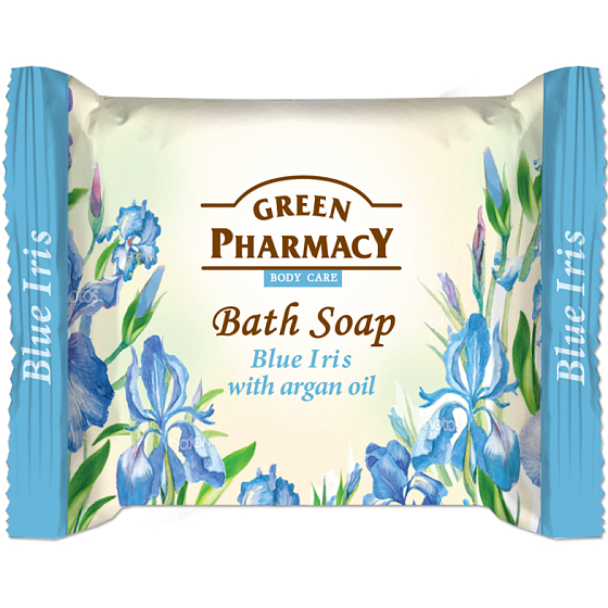 Toaletné mydlo Green Pharmacy Blue Iris and Argan Oil 100 g