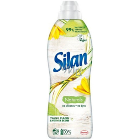 Silan Naturals Ylang Ylang & Vetiver Scentrated fabric softener 32 dávok 800 ml