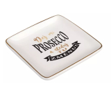 Albi podnos na drobnosti - Daj mi Prosecco a sleduj zmenu 8,5 x 8,5 cm