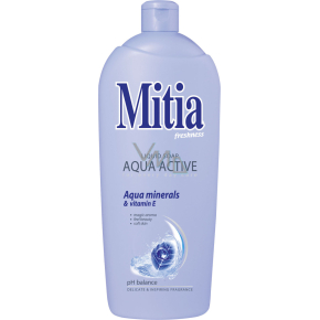 Mitia Aqua Active tekuté mydlo, náplň, 1 l