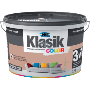 Het Klasik Color maliarska farba, 0267 svetlá hnedá, 4 kg