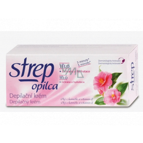Opilca Strep depilačný krém telový olej z kamélií a vitamín E 100 ml
