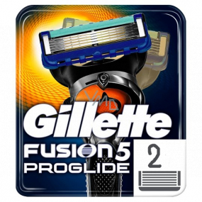 Gillette Fusion ProGlide náhradné hlavice 2 kusy pre mužov