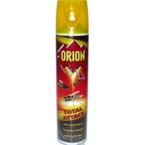 Orion Total Attack silný zabijak hmyzu lietajúci a lezúci hmyz sprej 400 ml