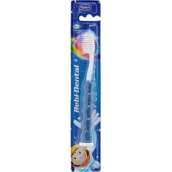 Rebi Dental zubná kefka rôzne farby pre deti mäkký 1 kus