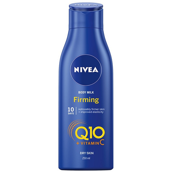 Nivea Q10 Plus výživné spevňujúce telové mlieko pre suchú pokožku 400 ml
