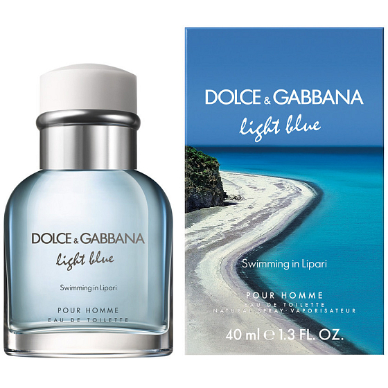 Dolce & Gabbana Light Blue Swimming in Lipari toaletná voda pre mužov 40 ml