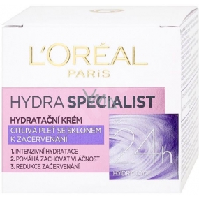 Loreal Paris Hydra Specialist denný hydratačný krém pre citlivú pleť so sklonom k začervenaniu 50 ml