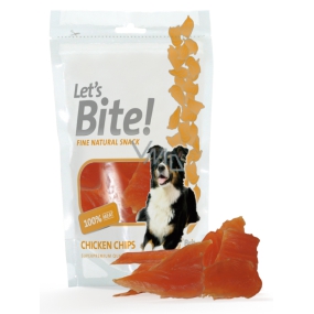 Brit Lite Bite Kuracie chips doplnkové krmivo pre psov 80 g