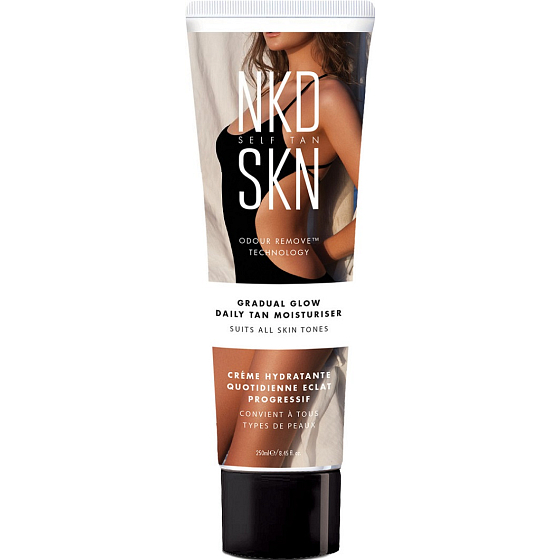 Vita Liberata NKD SKN Gradual Glow Daily Tan Moisturiser postupne snědnoucí telové mlieko 250 ml