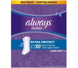 Always Dailies Extra Protect Large s jemnou vôňou slipové intímne vložky 52 kusov