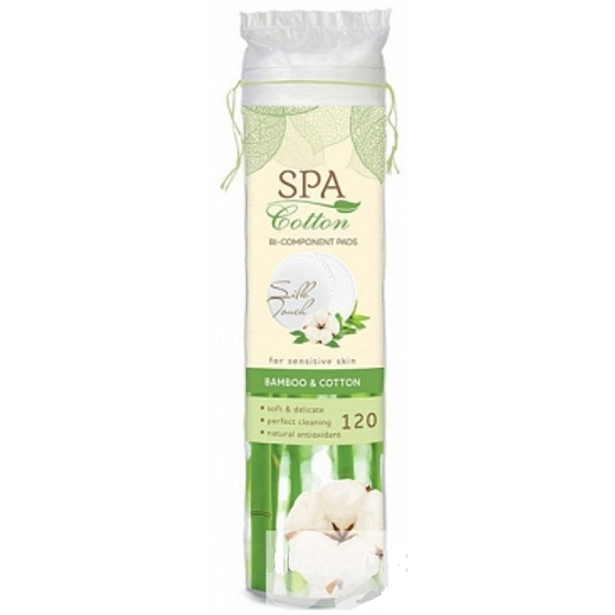 Spa Cotton Bambus a Bavlna odličovacie tampóny 120 kusov