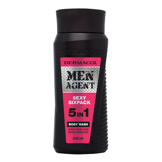 Dermacol Men Agent 5v1 Sexy Sixpack sprchový gél pre mužov 250 ml