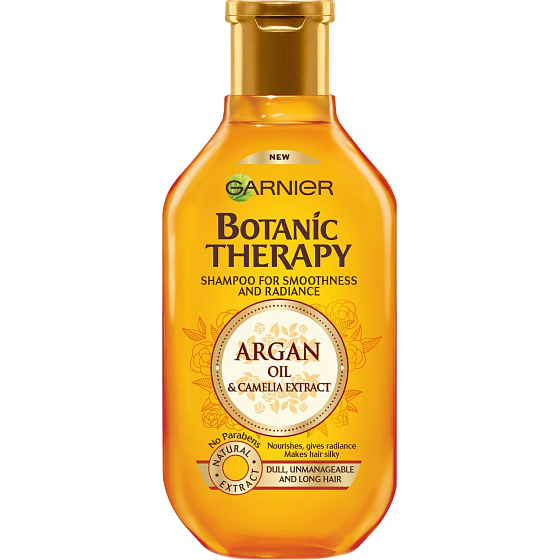 Garnier Botanic Therapy Argan Oil & Camelia Extract šampón pre normálne až suché vlasy 250 ml
