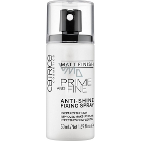 Catrice Prime And Fine Anti-Shine Fixing Fixačný sprej 50 ml