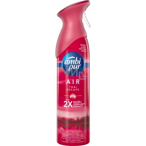Ambi Pur Air Thai Escape 2 x dlhšie trvajúca vôňa osviežovač vzduchu sprej 300 ml