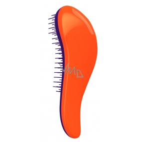 Dtangler Detangling Brush Kefa pre ľahké rozčesanie vlasov 18,5 cm Orange-Purple