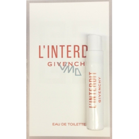 Givenchy L Interdit Eau de Toilette toaletná voda pre ženy 1 ml s rozprašovačom, fľaštička