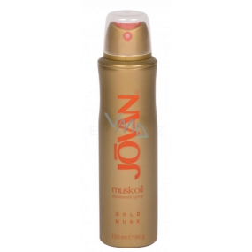 Jovan Musk Oil Gold dezodorant sprej pre ženy 150 ml