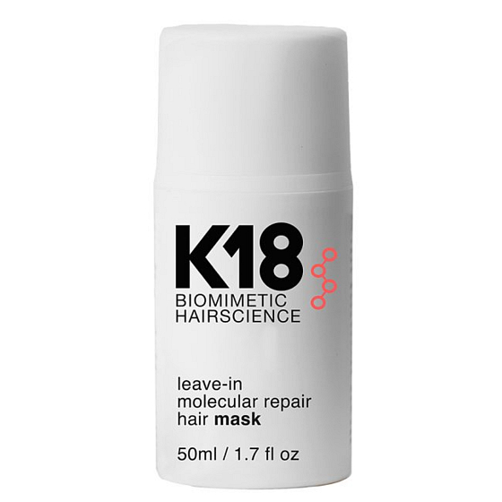 K18 Molecular Repair Hair Mask bezoplachová maska na poškodené vlasy pôsobí už za 4 minúty 50 ml