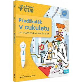 Albi Kúzelné čítanie Interaktívna kniha Predškolák v kocke, vek 4+