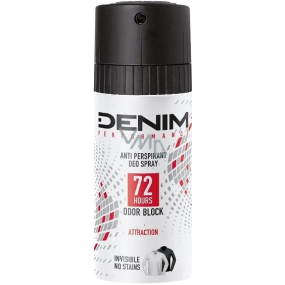 Denim Attraction antiperspirant deodorant v spreji pre mužov 150 ml