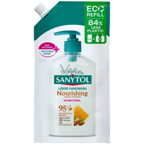 Sanytol Mandľové mlieko a materská kašička Dezinfekčné vyživujúce mydlo 500 ml Náplň