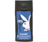 Playboy King of the Game 2v1 šampón a sprchový gél pre mužov 250 ml