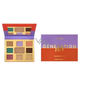 Catrice Generation Joy Palette očných tieňov C01 Show It Off 9,7 g
