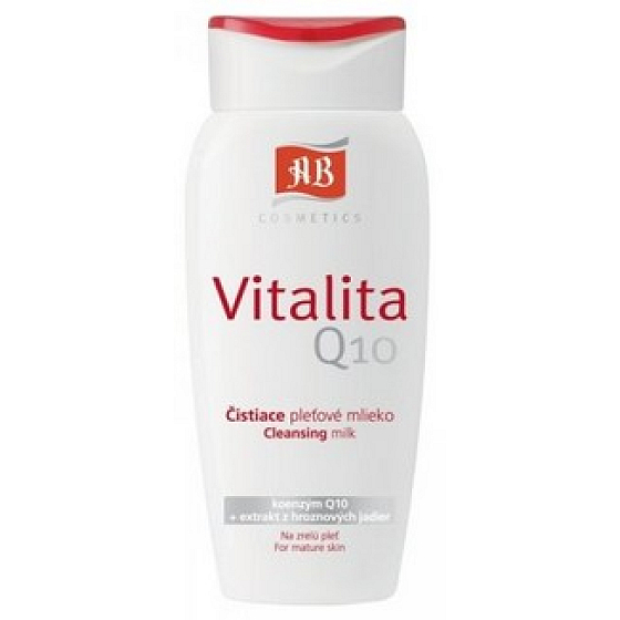 Ab Vitalita Q10 čistiace pleťové mlieko 200 ml