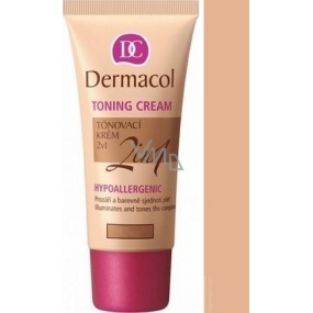 Dermacol Toning Cream 2v1 make-up Natural 30 ml