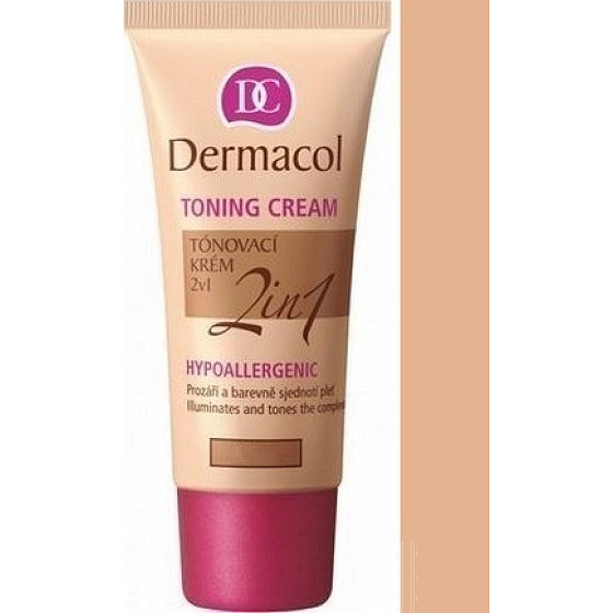 Dermacol Tónovací Krém 2v1 make-up Natural 30 ml