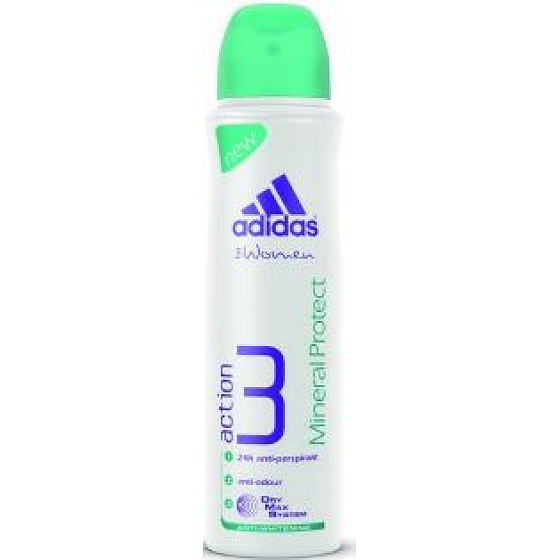 Adidas Action 3 Sensitive antiperspitant dezodorant sprej pre ženy 150 ml