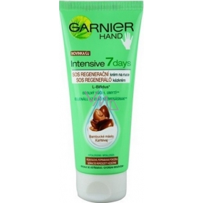 Garnier Intensive 7 days SOS regeneračný krém na ruky s bambuckým maslom 100 ml