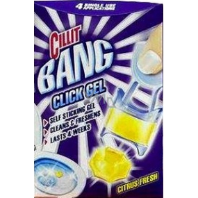 Cillit Bang Click Gél Citrus Fresh gélový čistič Wc 4 x 5 g