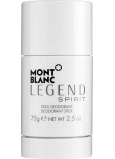 Montblanc Legend Spirit dezodorant stick pre mužov 75 g