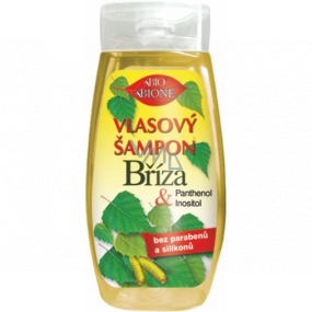 Bione Cosmetics Breza & Panthenol šampón na vlasy 255 ml