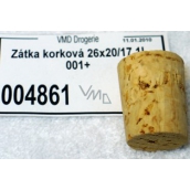 Korková zátka 26 x 20 x 17 mm 1l