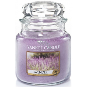 Yankee Candle Lavender - Levanduľa vonná sviečka Classic malá sklo 104 g
