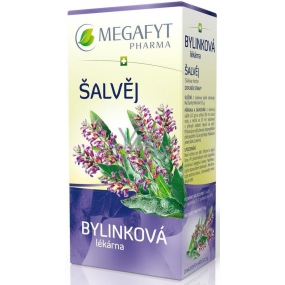 Megafyt Bylinková lekáreň Šalvia bylinný čaj 20 x 1,5 g