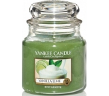 Yankee Candle Vanilla Lime - Vanilka s limetkou vonná sviečka Classic strednej sklo 411 g
