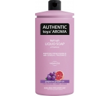 Authentic Toya Aroma Grapes & Grapefruit tekuté mydlo náhradná náplň 600 ml