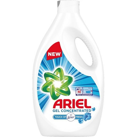 Ariel Touch of Lenor Fresh tekutý prací gél 48 dávok 2,64 l